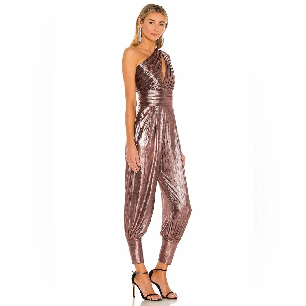 Retrofete Timi Jumpsuit in Rose Gold - Picture 3 of 9